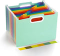 Comix Expanding File Folder, 13 Pockets Accordion File Organizer, Letter/A4 by Comix