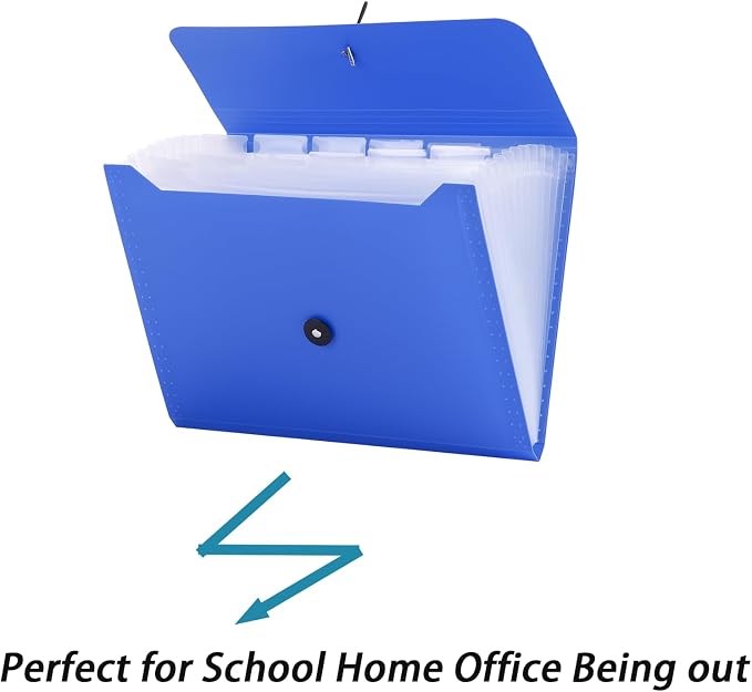 A4 Paper Document Organizer Expanding File Folder - Image 6