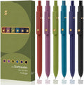 FIOVER Colored Pens, 6 Pack Colorful Gel Pens, Quick-Dry 0.7mm Medium Point by FIOVER