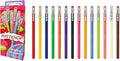 Pentel Matte Hop Original + Sweet Color Ballpoint Pen, 14 Colors K110-V14ST by PentelofAmerica