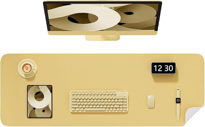Desk Pad, Waterproof Laptop Computer Writing Mat by Niniubye