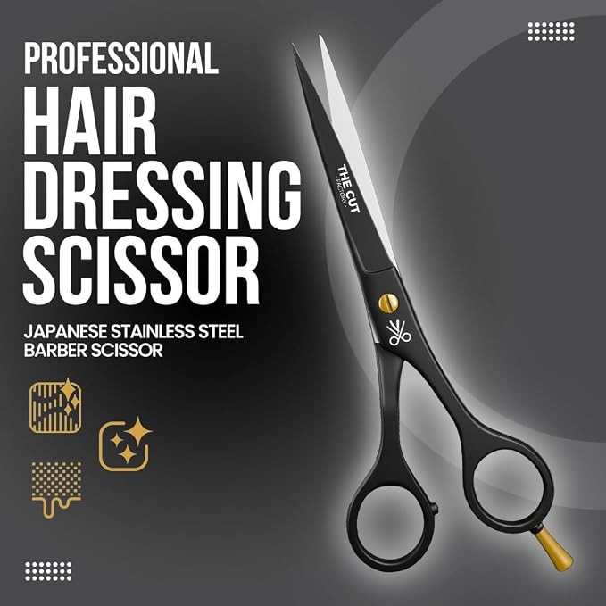 Professional Hair Scissors & Straight Razor Kit – Premium Barber Shears Set - Image 5