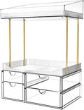 SNSLXH 4 Drawers Makeup Organizer by SNSLXH