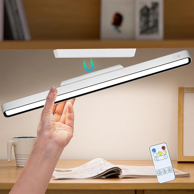 Desk Light Bar 16.5in Rechargeable LED Magnetic Light Bar by XmnSoly