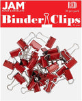 JAM PAPER Colorful Binder Clips by JAMPaper