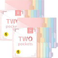 Epakh 24 Pcs Binder Dividers for 3 Rings Binders Index Dividers by Epakh