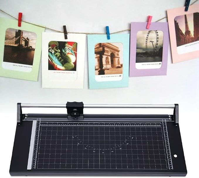24 Inch Commercial Manual Precision Rotary Paper Trimmer Cutter, Heavy Duty - Image 2