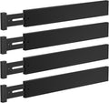 DUCOO 4 PCS Drawer Divider, Expandable Separators by Unknown