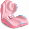 Ergonomic Office Chair Seat Cushion, L-Shaped Memory Foam Coccyx Cushion by Unknown