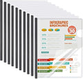 30 Pack Report Covers with Sliding Bar by Unknown