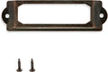 60 Pcs Antique Label Holder, 2.3 Inch, Office File Cabinet Shelves Drawer by Rierdge