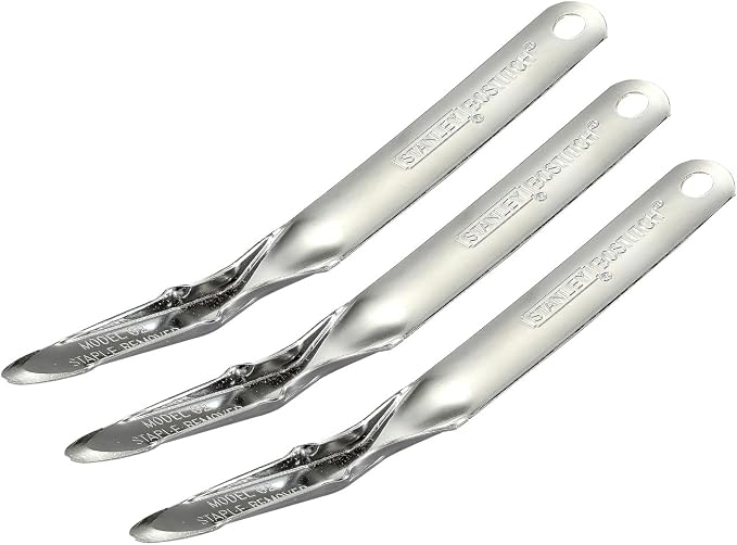 Bostitch Office Premium Staple Remover Tool, No Tear Push-Style Staple Puller by BostitchOfficeProducts
