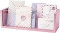 Mail Organizer with Clear Acrylic Dividers by Unknown