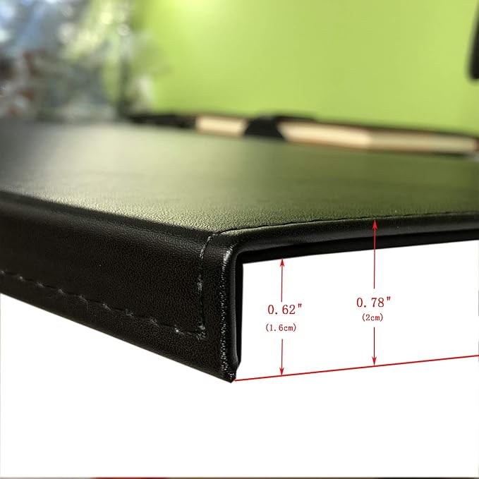 AKOZLIN 27.55”x 18.9" Soft PU Leather Surface Office Desk Mouse Mat Anti-Push - Image 7