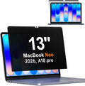 Magnetic Privacy Screen for MacBook Neo 13 Inch A18 Pro 2026, Matte Removable by Mamol