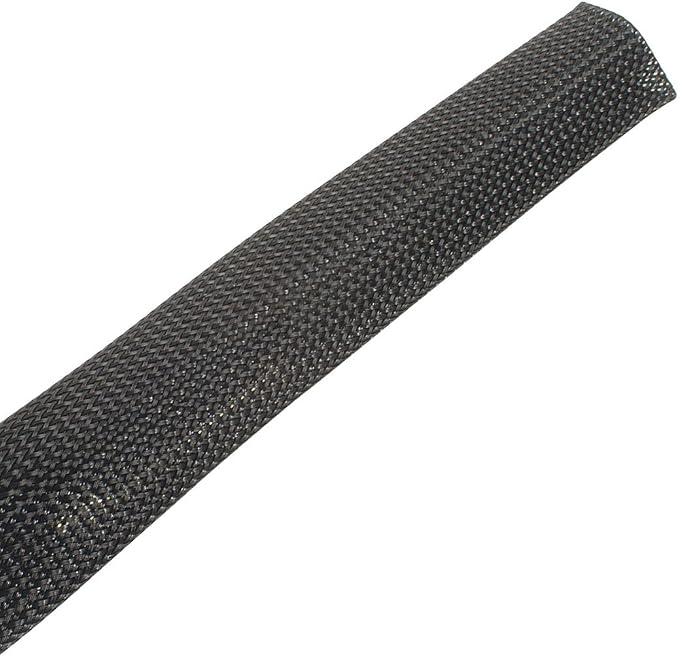 Techflex 1-1/4 Clean Cut Sleeving 25 ft. Black - Image 2