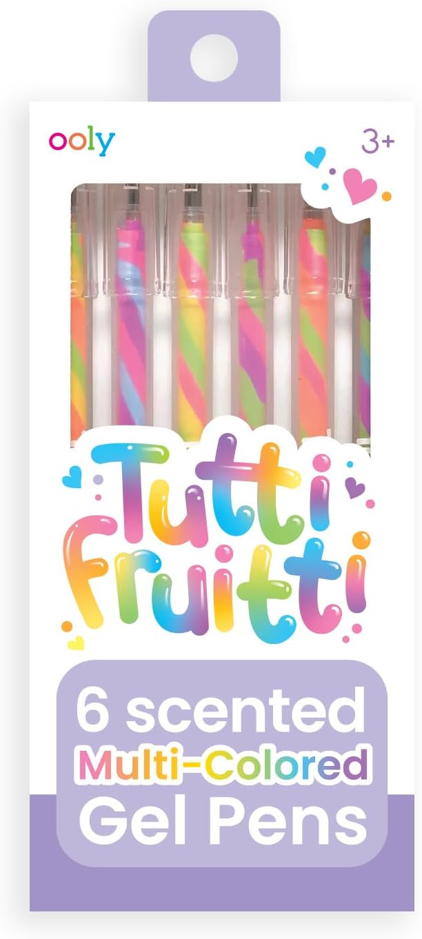 Ooly Scented Tutti Fruitti Color Changing Gel Pens Set of 6-1.00mm NIB by Ooly