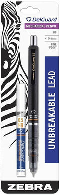 Zebra Pen DelGuard Mechanical Pencil 0.5mm, Resists Lead Breaking, Double by ZebraPen