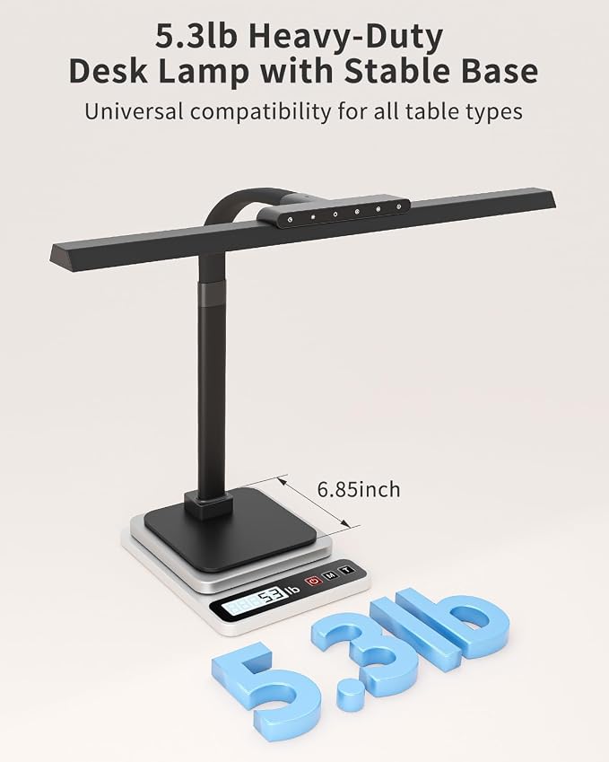 Architect Desk Lamp for Home Office, Bright Gooseneck Light - Image 5
