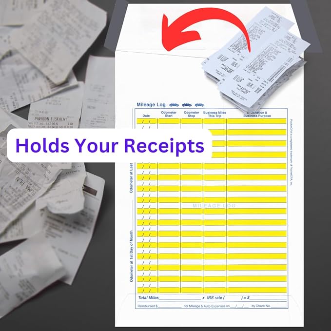 3-in-1 Receipt Organizer Envelopes - Image 2