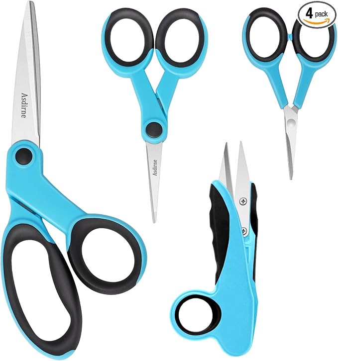 Asdirne Premium sewing Scissors Bundle, Perfect Sewing Partners, Sharp and by Unknown