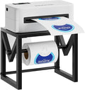 Marbrasse Label Holder for Rolls and Fanfold Labels, Wood Label Printer Holder by Marbrasse