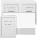 Marspark 50 Pack Year End Tax Folder 9 x 12 Inch Tax Return Folders by Marspark