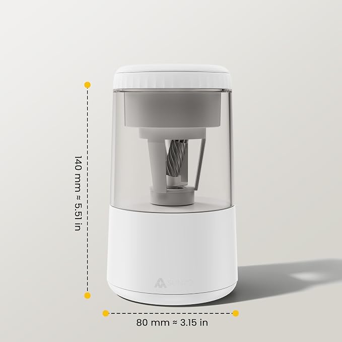 SUNZO Electric Pencil Sharpener, Fully Automatic Sharpener - Image 9
