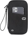 Family Passport Holder Organizer, RFID Blocking Travel Document Case, by Ptraveldesign