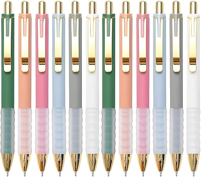 Linbsunne Ballpoint Pens Black Medium Point 1mm by Linbsunne