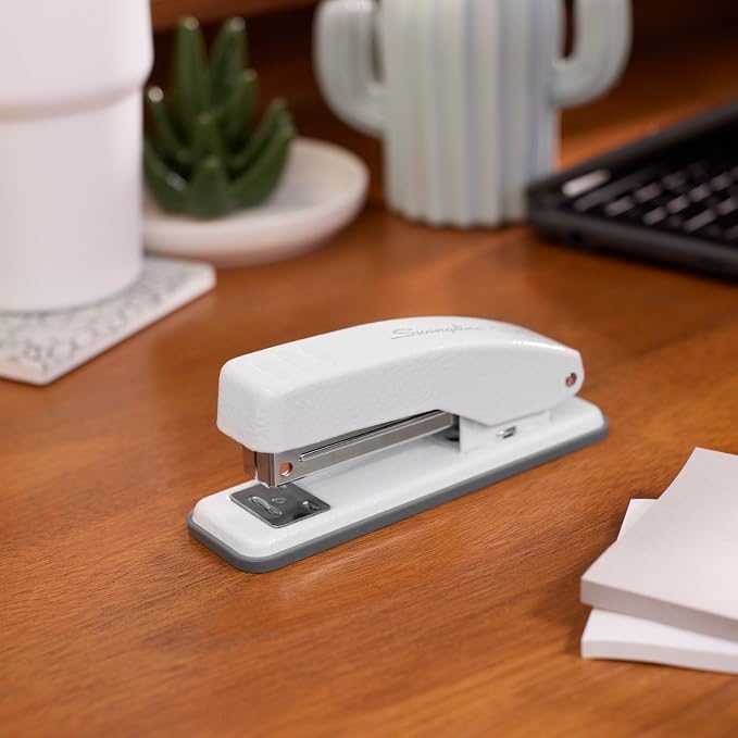 Swingline Stapler, Cub Compact Desktop Stapler, 20 Sheet Capacity, Arctic White - Image 2