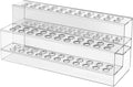 Acrylic Pen Holder, 44-Slots Pen Display Stand Focal Pen Holder Beadable Pen by SBYURE