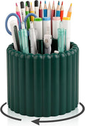 Anyoifax 360° Rotating Pen Holder 7 Slots Desk Organizer Removable Pencil Cup by Anyoifax