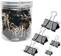 Otylzto 120Pcs Binder Clips Assorted Size, Office Clips by otylzto