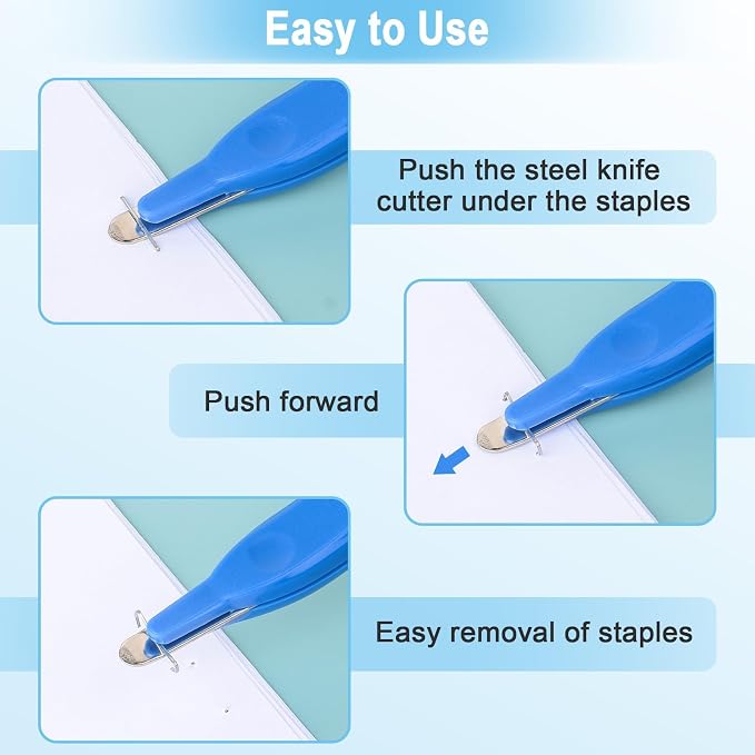 6 Pack Magnetic Staple Remover Tools, Professional Stapler Removers Staple - Image 3