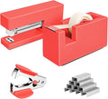 1 Desktop Stapler & 1 Tape Dispenser by Unknown