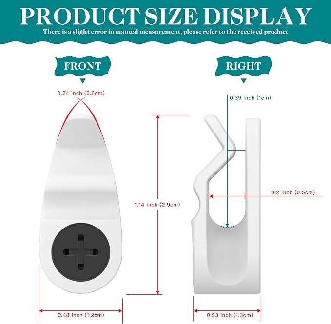 Hooks for Outdoor String Lights Clips, Christmas Light Clips Weatherproof - Image 7