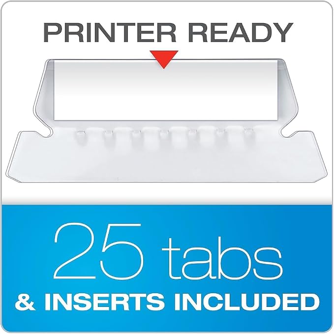 Pendaflex 04153 1/5 PIN Reinforced Hanging Folders, Legal Size, 1/5 Cut - Image 6
