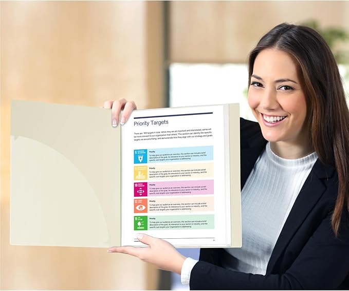 Dunwell 12-Pocket Presentation Binder - Image 8