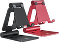 Nulaxy 2 Pack Dual Folding Cell Phone Stand, Fully Adjustable Foldable Desktop by Nulaxy