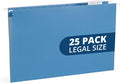 25 Blue Summit Supplies Legal Size Hanging File Folders by BlueSummitSupplies