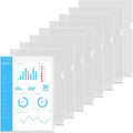 HOUYEE 30 Pack Heavy Duty Clear Document Folders, L-Type Plastic File Folder by HOUYEE