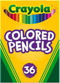 Crayola Colored Pencils, Kids Pencil Set, Pre-Sharpened Coloring Book Pencils by Crayola