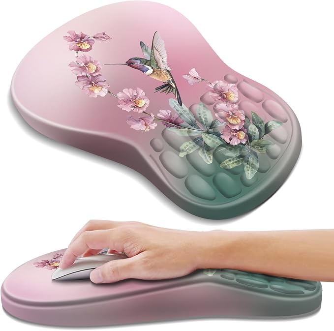 YIWEI Ergonomic Mouse Pad with Wrist Rest by Unknown
