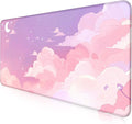 Beautiful Pink Cloud Mouse Pad, Suitable by LQFIWSS