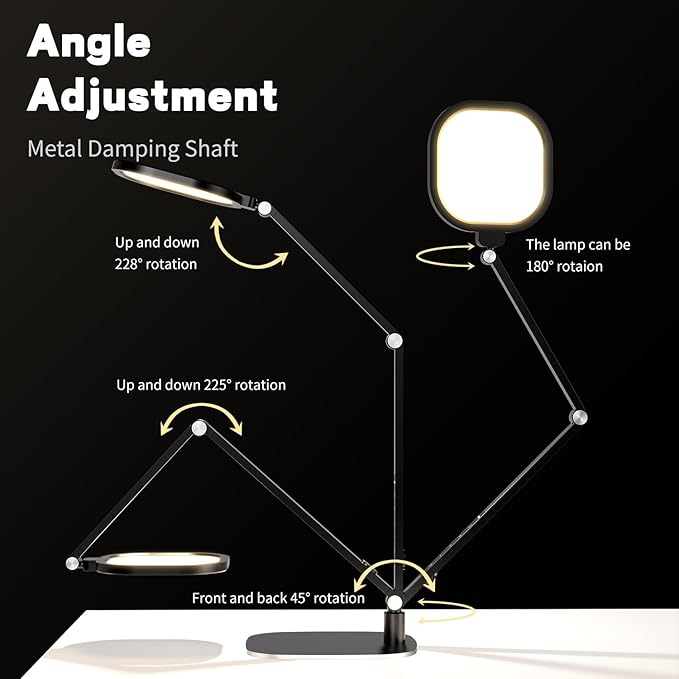 LitONES LED Desk Lamp for Home Office, Professional Eye-Caring Diffused Desk - Image 5