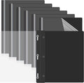 Teling 24 Pcs Clear Front Report Covers by Teling