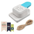 3 in 1 Craft Tag Punch Gift Tag Paper Punch，Paper Craft Tag Punch 1.5" 2" 2.5" by XHKDSYMC