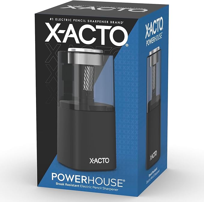X-ACTO® Powerhouse® Electric Pencil Sharpener Black by Unknown