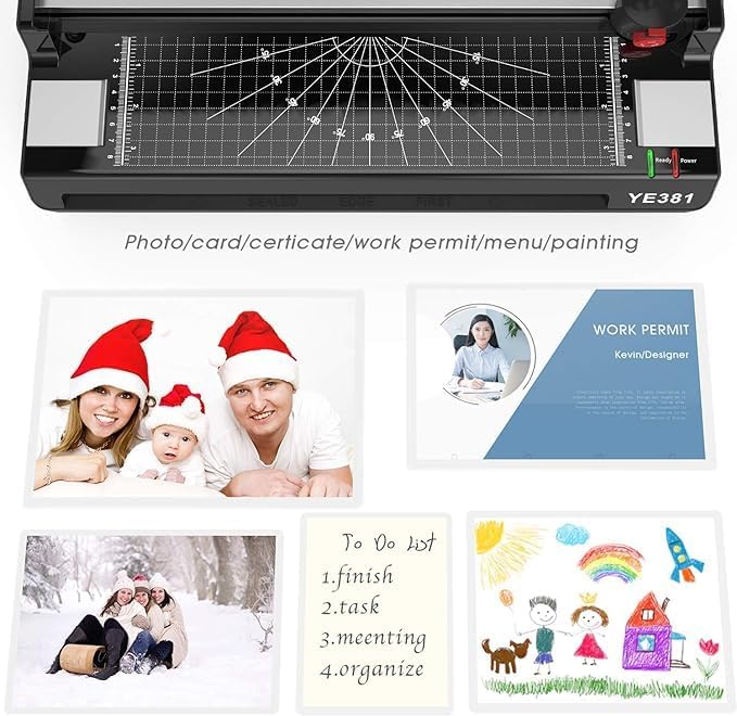 A3/A4/A6 Laminator Machine, YE381 Thermal Laminating Machine - Image 2